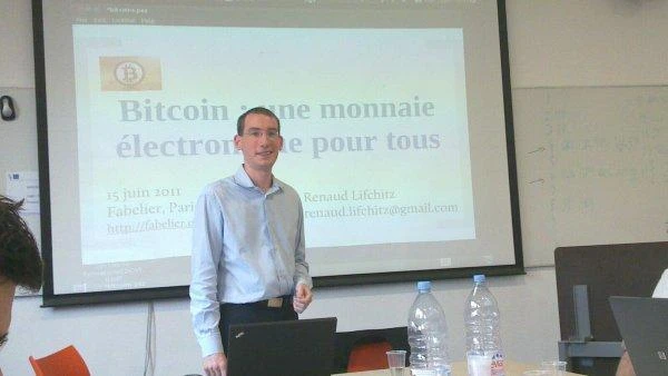 Bitcoin presentation by Renaud Lifchitz on June 15, 2011